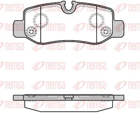 Handler.Part Brake pad set, disc brake KAWE 162400 1