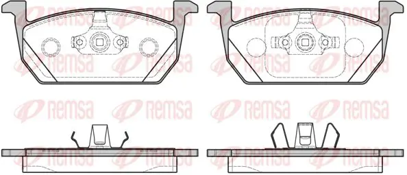 Handler.Part Brake pad set, disc brake KAWE 171000 1