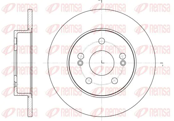 Handler.Part Brake disc KAWE 623901 1