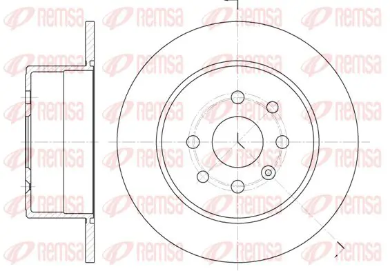 Handler.Part Brake disc KAWE 625200 1