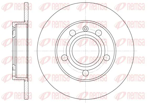 Handler.Part Brake disc KAWE 642900 1