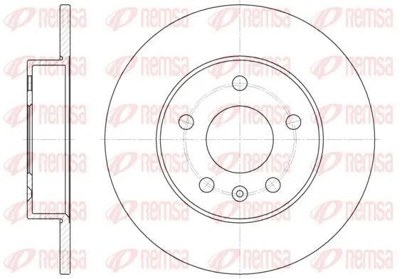 Handler.Part Brake disc KAWE 657800 1