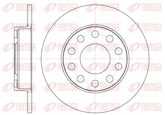 Handler.Part Brake disc KAWE 675300 1