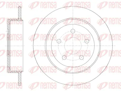 Handler.Part Brake disc KAWE 690200 1