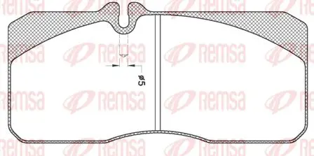 Handler.Part Brake pad set, disc brake KAWE JCA27820 1