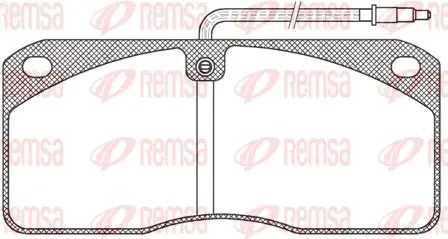 Handler.Part Brake pad set, disc brake KAWE JCA27840 1