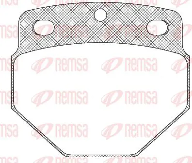 Handler.Part Brake pad set, disc brake KAWE JCA32700 1