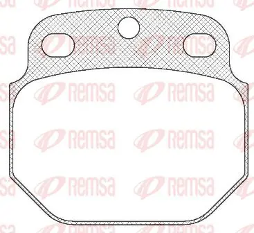 Handler.Part Brake pad set, disc brake KAWE JCA42200 1