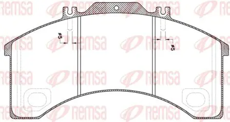 Handler.Part Brake pad set, disc brake KAWE JCA49800 1