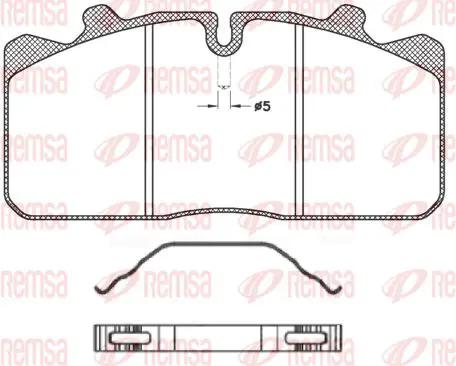 Handler.Part Brake pad set, disc brake KAWE JCA65800 1