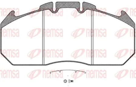 Handler.Part Brake pad set, disc brake KAWE JCA103430 1