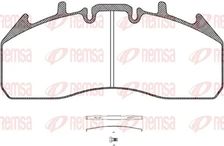 Handler.Part Brake pad set, disc brake KAWE JCA125700 1