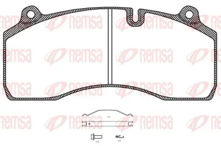 Handler.Part Brake pad set, disc brake KAWE JCA130600 1