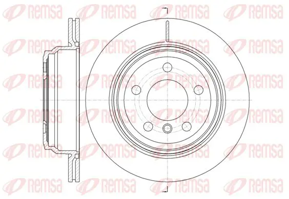 Handler.Part Brake disc KAWE 6145310 1