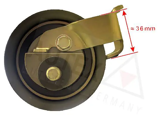 Handler.Part Tensioner pulley, timing belt AUTEX 641084 1