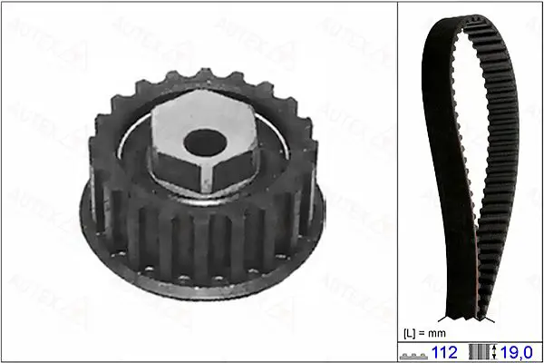 Handler.Part Timing belt set AUTEX 702365 1