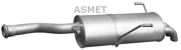 Handler.Part End silencer ASMET 08086 1