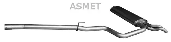 Handler.Part End silencer ASMET 01077 1