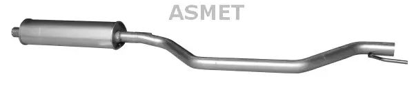 Handler.Part Middle silencer ASMET 05175 1