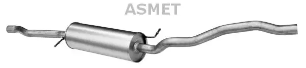 Handler.Part Middle silencer ASMET 03098 1