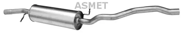 Handler.Part Middle silencer ASMET 07175 1