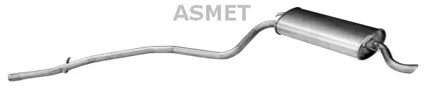 Handler.Part End silencer ASMET 16074 1