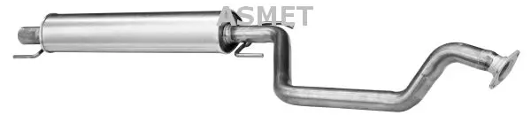 Handler.Part Middle silencer ASMET 05174 1