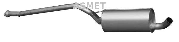 Handler.Part Middle silencer ASMET 07215 1