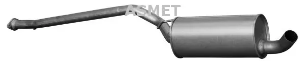 Handler.Part Middle silencer ASMET 07217 1