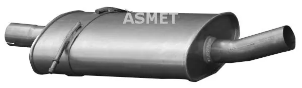 Handler.Part Middle silencer ASMET 01067 1