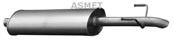 Handler.Part End silencer ASMET 02043 1