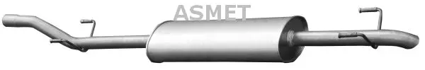 Handler.Part End silencer ASMET 02045 1