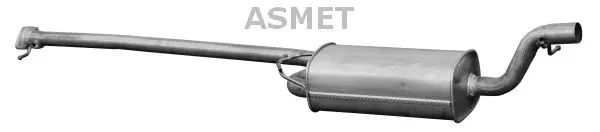 Handler.Part Middle silencer ASMET 07172 1