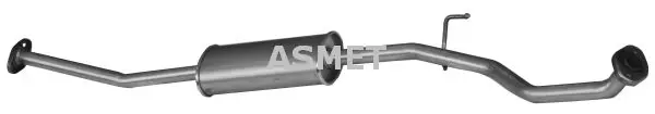 Handler.Part Middle silencer ASMET 14045 1