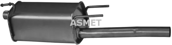 Handler.Part End silencer ASMET 05056 1