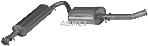 Handler.Part End silencer ASMET 09041 1