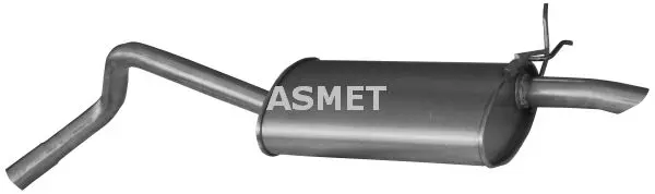 Handler.Part End silencer ASMET 10051 1