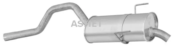 Handler.Part End silencer ASMET 10062 1