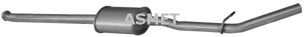 Handler.Part Middle silencer ASMET 10064 1