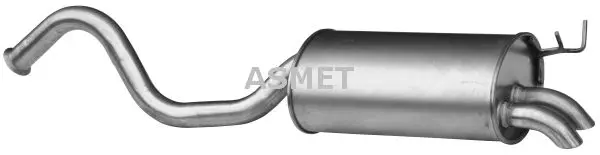 Handler.Part End silencer ASMET 10066 1