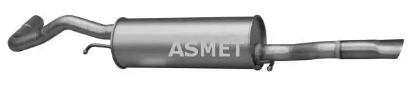 Handler.Part End silencer ASMET 06011 1