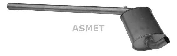 Handler.Part Middle silencer ASMET 19008 1