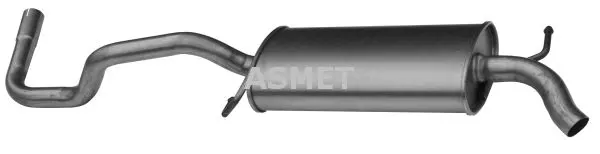 Handler.Part End silencer ASMET 19014 1