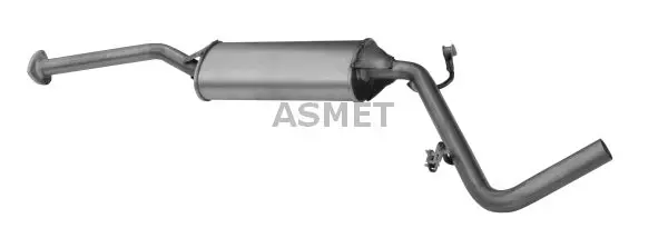 Handler.Part Middle silencer ASMET 21006 1