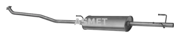 Handler.Part Middle silencer ASMET 02048 1