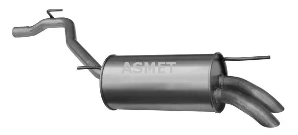 Handler.Part End silencer ASMET 04082 1