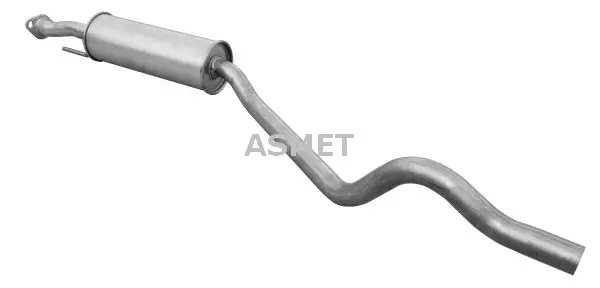 Handler.Part Middle silencer ASMET 05075 1