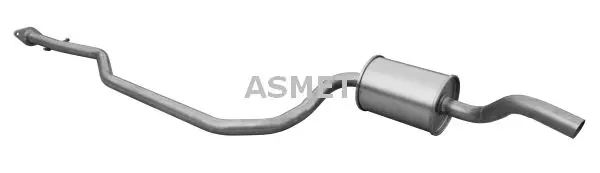 Handler.Part Middle silencer ASMET 07140 1