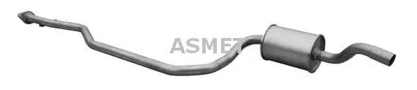 Handler.Part Middle silencer ASMET 07150 1