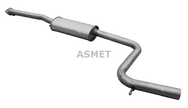 Handler.Part Middle silencer ASMET 07196 1